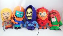 Masters of the Universe - Mattel - Set of 5 8\  plush dolls : He-Man, Skeletor, Battle Cat, Trap Jaw, Beast Man