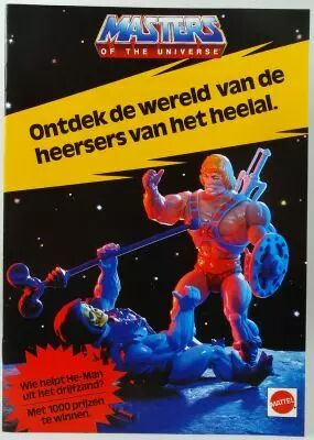 Masters of the Universe - Mattel Netherlands 1985 promotional catalog booklet