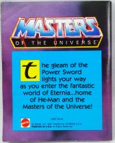 Masters of the Universe - Mattel USA 1984 promotional poster check-list