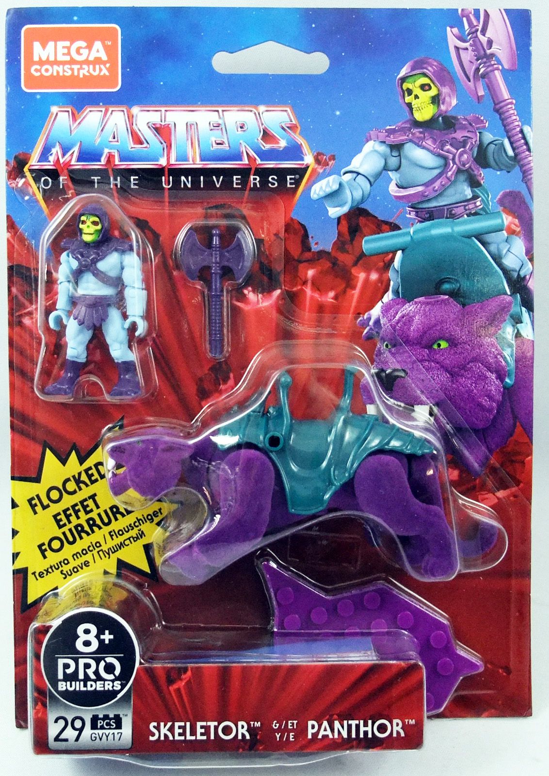 Mattel GVY17 Mega Construx Masters of the Universe Skeletor und Panthor 