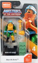 Masters of the Universe - Mega Construx Heroes mini-figure - Man-At-Arms