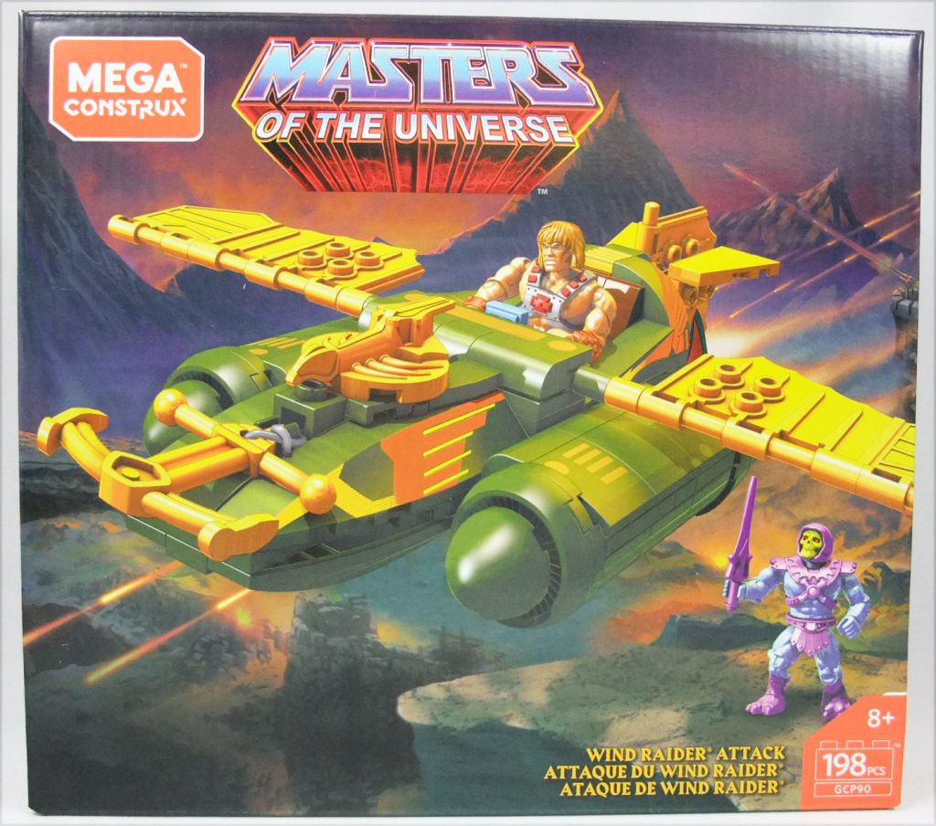 Wind Raider Attack NEW Mega Construx 198pcs Masters of the Universe 