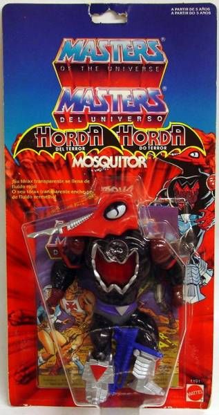 Masters of the universe Motu  Mosquitor Laser Spain Variante Repro #