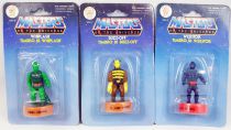 Masters of the Universe - Set complet des 12 Figurines Tampons Encreurs Mattel serie 1