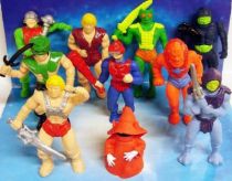 Masters of the Universe - Set of 10 Collectable Eraser-figures