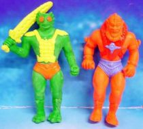 Masters of the Universe - Set of 10 Collectable Eraser-figures