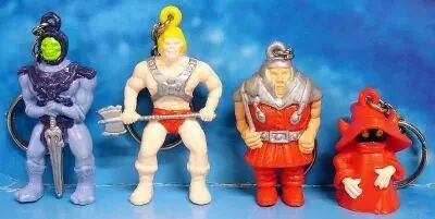 Masters of the Universe - set of 4 2'' keychain figures : He-Man