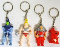 Masters of the Universe - set of 4 2\'\' keychain figuress