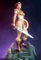 Masters of the Universe - Sideshow Collectibles Twitterhead - Teela - 18\  resin statue