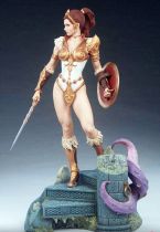 Masters of the Universe - Sideshow Collectibles Twitterhead - Teela - 18\  resin statue