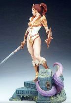 Masters of the Universe - Sideshow Collectibles Twitterhead - Teela - 18\  resin statue