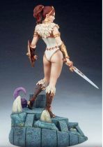 Masters of the Universe - Sideshow Collectibles Twitterhead - Teela - 18\  resin statue