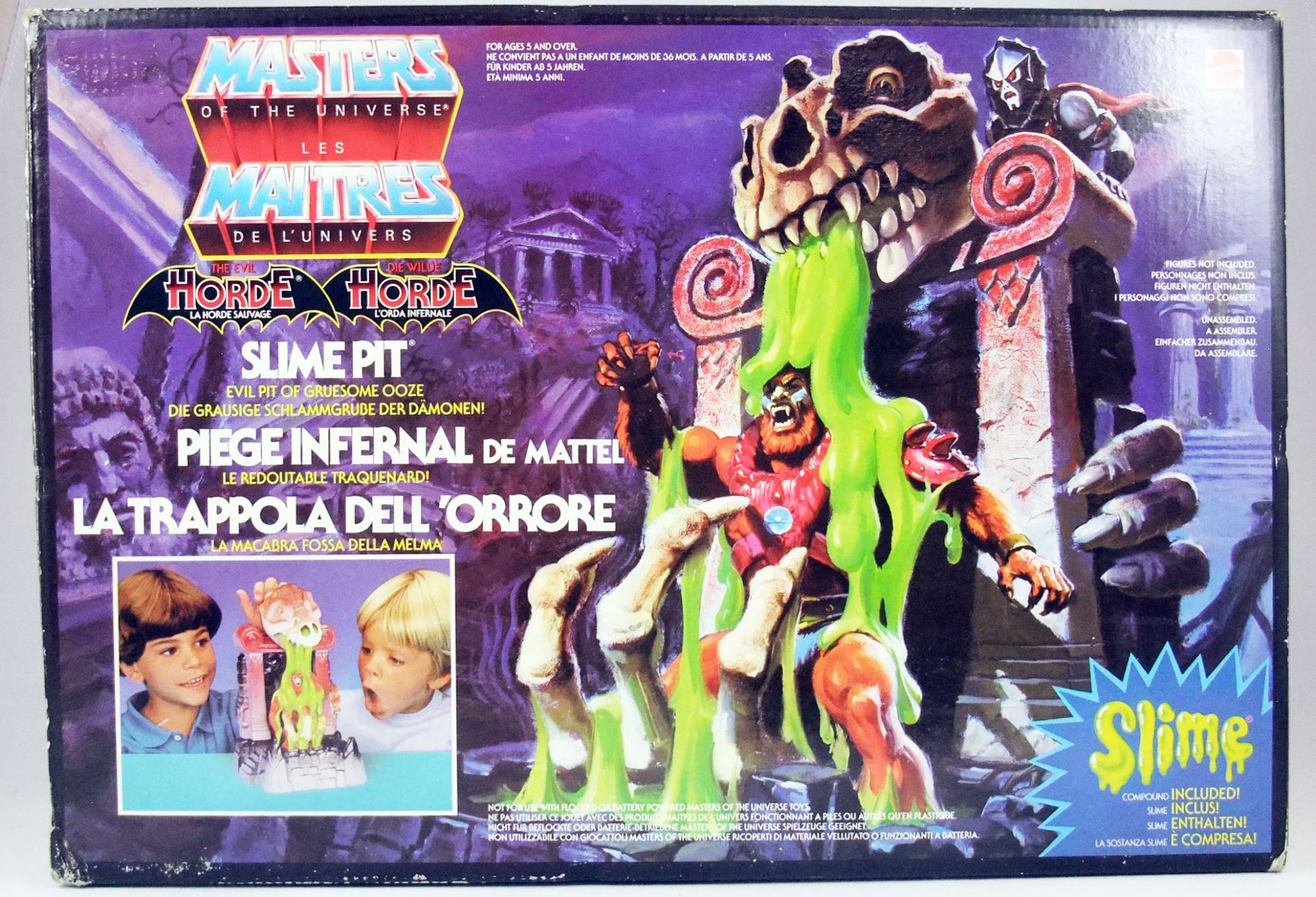 Masters of the Universe - Slime Pit (Europe box)