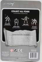 Les Maitres de l Univers - Super7 - Set de 4 action figures Power of Grey Scale He-Man, Skeletor, Beast Man, Mer-Man (5)
