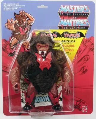 Masters of the Universe - Unleashed Grizzlor D�chain� \ brown\  (carte Europe) - Barbarossa Art