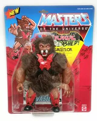Masters of the Universe - Unleashed Grizzlor D�chain� \ brown\  (carte USA) - Barbarossa Art
