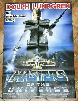 Masters of the Universe: The Motion Picture - German Movie Poster 84x107cm - Cannon 1987