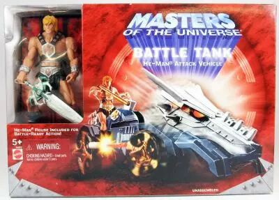 Masters of the Universe 200X - Battle Tank & He-Man