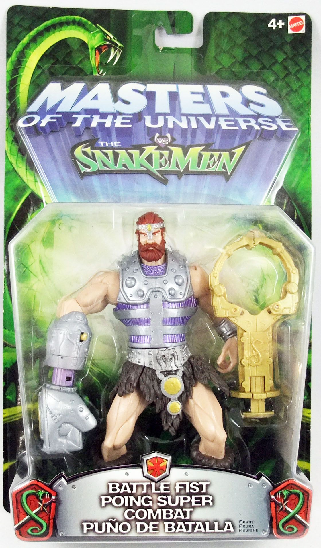 Mattel Masters of The Universe MOTU 200x Battle Fist Fisto MOC B4078 for sale online