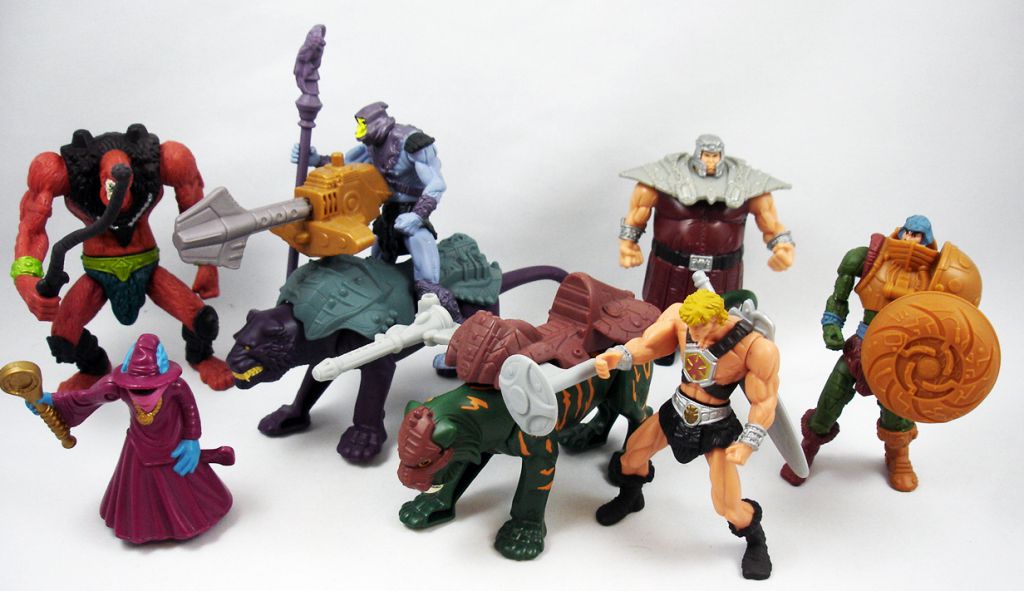 Masters Of The Universe NEW Action Figures Complete Set Of 8 He-Man McDonalds 