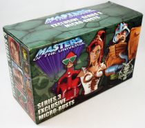 Masters of the Universe 200X - Micro-Bust 3-pack : Mekaneck, Teela & Man-at-Arms (SDCC Exclusive)