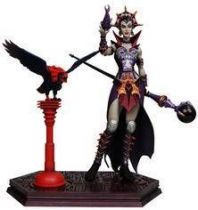 Masters of the Universe 200X - Mini-Statue Evil-Lyn & Screeech