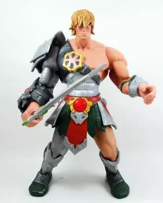 Masters of the Universe 200X - Snake Armor He-man 12\'\' Rotocast figure (loose)