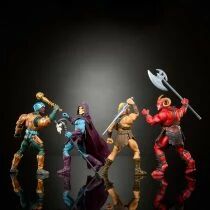 Masters of the Universe 2026 Movie - Figures 4-pack : Goat Man, Skeletor, Man-At-Arms, He-Man
