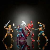 Masters of the Universe 2026 Movie - Figures 4-pack : Goat Man, Skeletor, Man-At-Arms, He-Man