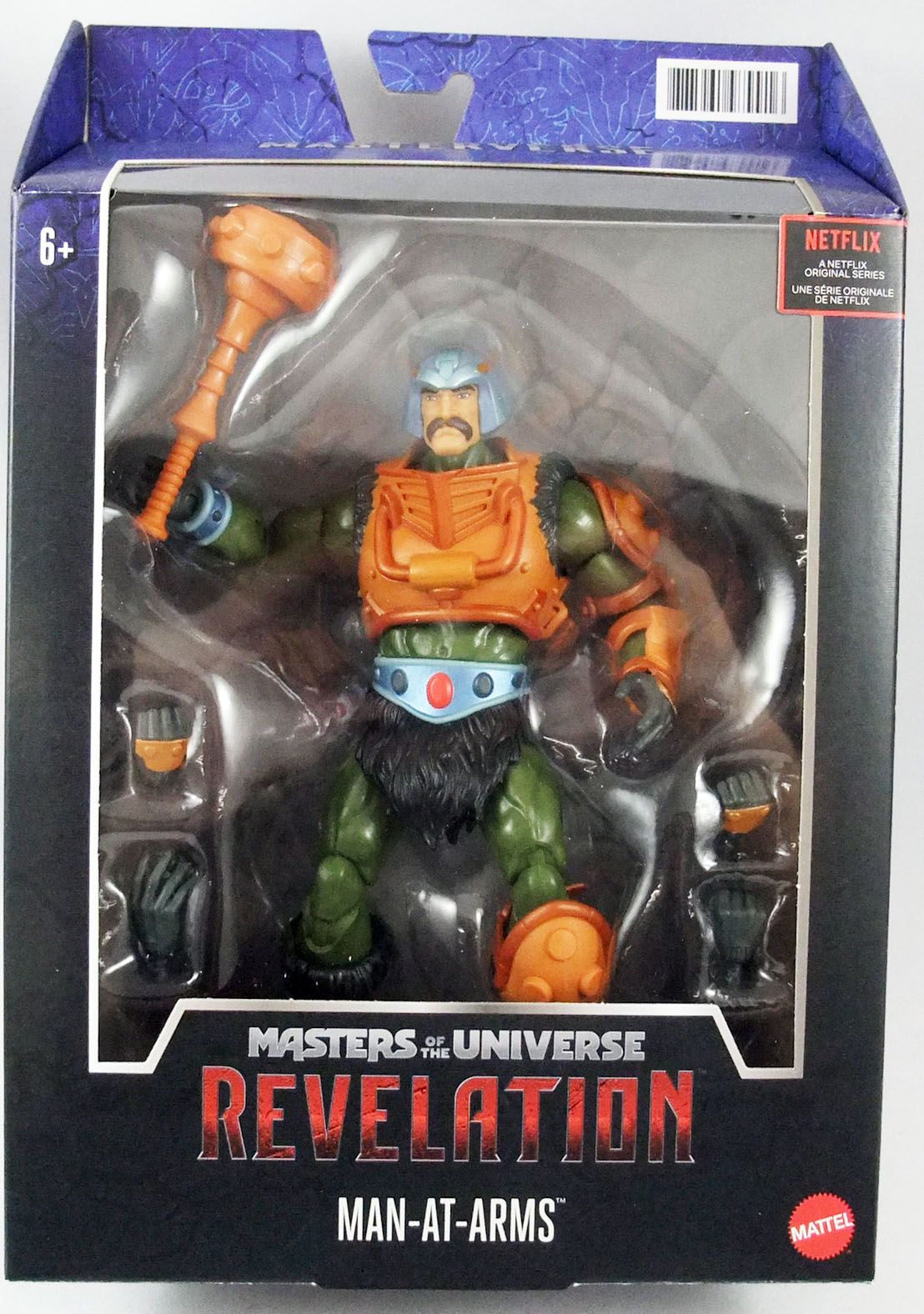 MAN AT ARMS MOTU Masterverse REVELATION 2021 Masters the Universe Netflix Mattel