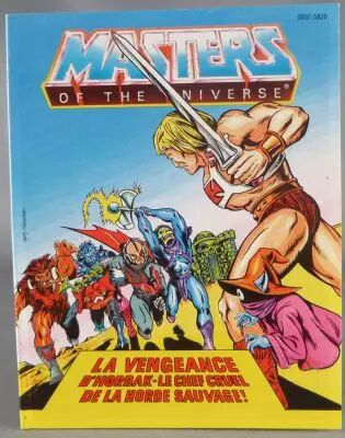 Masters of the Universe Mini-comic - Hordak - The Ruthless Leader\'s Revenge! (anglais-fran�ais)