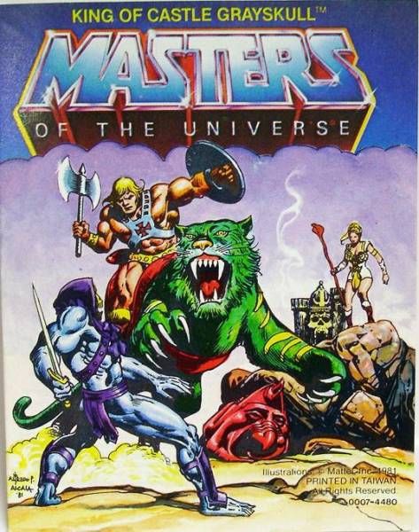 Masters Of The Universe Mini Comic King Of Castle Grayskull German Italian