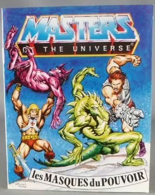 Masters of the Universe Mini-comic - Masks of Power (fran�ais)