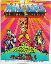 Masters of the Universe Mini-comic - Rock People to the Rescue! (english)