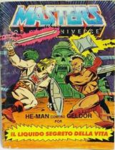 Masters of the Universe Mini-comic - The Secret Liquid of Life (german-italian)