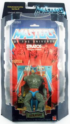 He Man Masters of the Universe Commemorative Stratos 2001 Reissue Mattel 53499