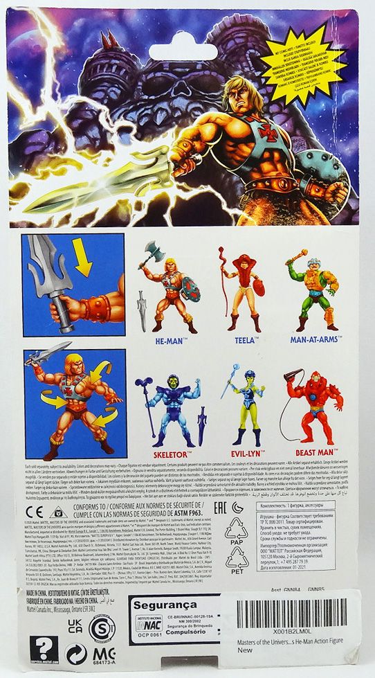 Masters of the Universe Origins - He-Man (Europe Version)