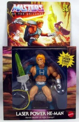Masters of the Universe Origins - Laser Power He-Man (USA Version)