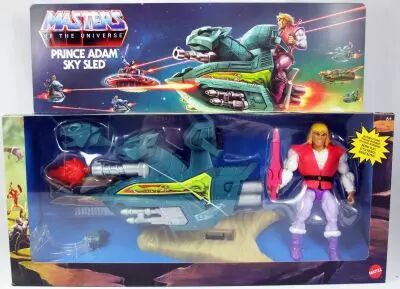 Masters of the Universe Origins - Prince Adam & Sky Sled