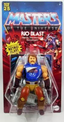 Masters of the Universe Origins Rio Blast - Figura de acción exclusiva de 5.5