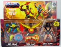 Masters of the Universe Origins - Rulers of the Sun : Pig-Head, Sun-Man, Space Sumo (USA Version)