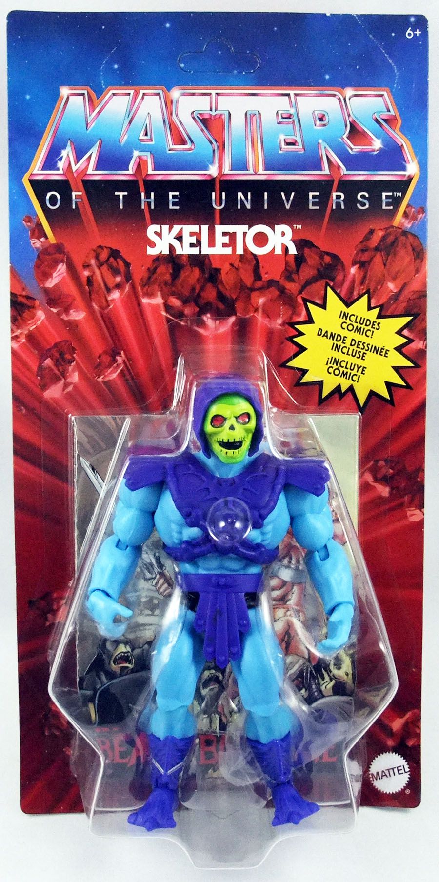 Skeletor Action Figure Masters of the Universe Origins Wave 1 
