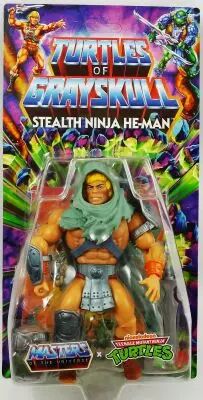 Masters of the Universe Turtles of Grayskull - Stealth Ninja He-Man