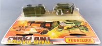 Matchbox  Two Packs TP-16 Military Dump Truck and Bulldozer Mint on Card