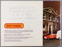 Matchbox 1980/81 French Catalog - Miniature Models