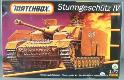 Matchbox 40180 WW2 Char Allemand Sturmgesch�tz IV 1/72�Maquette Plastique Neuf Boite