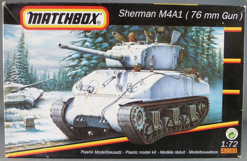 Unimodel 382-1/72 M4 Tank with Turret M26 Pershing Plastic Model Kit UM 382