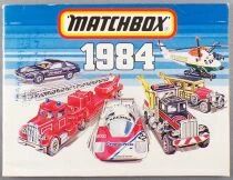 Matchbox Catalogue 1984 V&eacute;hicules Miniatures