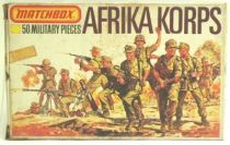 Matchbox figures 76° WW2 German Afrika Korps mint in box