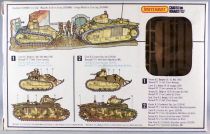 Matchbox PK-176 - Char B.1 bis / Renault FT. 17 1:76 Mint in Box